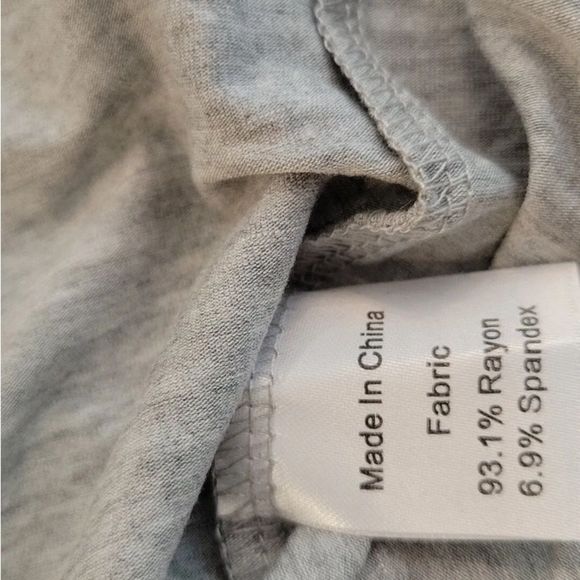 Bearsland Maternity Tops Gray Women’s Size Small NWT - Picture 5 of 7